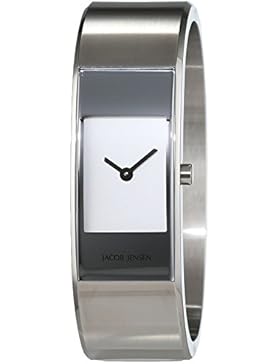 JACOB JENSEN Damen-Armbanduhr Analog Quarz Edelstahl ECLIPSE ITEM NO. 450