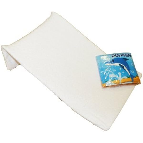 towelling baby bath support
