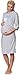 Be Mammy Maternity Night Dress Tulia (Melange/Blue, M)