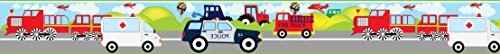 Transport Design Children's Self Adhesive Vinyl Wallpaper Border 15cm Wide 5 Metre Long