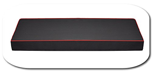 Fortisline-Coussin-pour-Chien-OAHU-Tapis-Matelas-orthopdique-XL-120x80x8-cm-NoirRouge-W41901