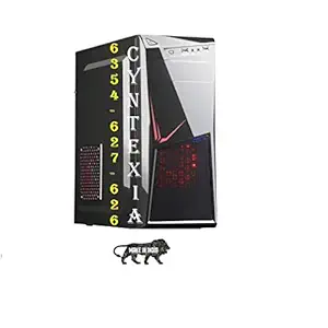 Cyntexia Computer Desktop Pc Intel Core i7-2600 / 8GB DDR3 RAM / 120GB SSD / 1TB HDD / 2GB DDR3 710 Graphic Card/Basic Software Installed
