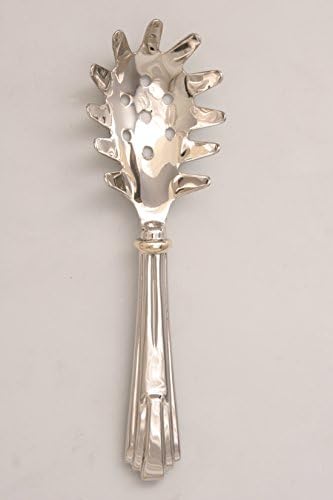 Hand Made Nickel Silver Ice Scoop with Gold Accent