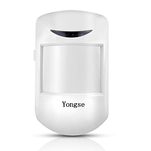 Preisvergleich Produktbild Yongse PIR Funk Bewegungsmelder für Funk Alarmanlagen, Weiß