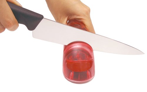 Victorinox Schärfen Messerschärfer mit Keramikrollen rot, 7.8721 - 2