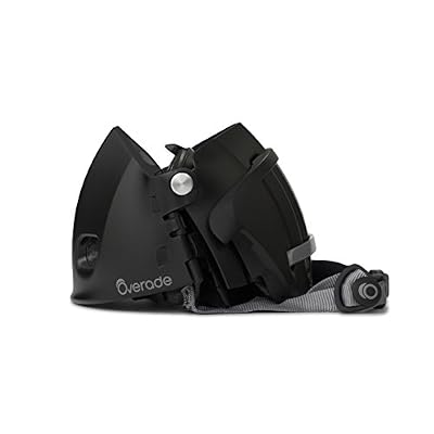 Overade Casque de vélo pliant - Plixi (Noir, S/M (54-58 cm))