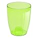 Produktbild Blumentopf Übertopf Orchidee H 18,5 cm Coubi transparent grün Topf