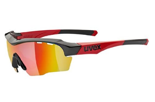 Uvex-SGL-104-Fahrrad-Sport-Brille-schwarzrot