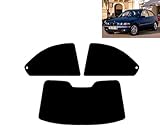 capota bmw e46 facelift 2004 Die Folie ist selbstklebend Passgenaue Tönungsfolie für 3er E46 3-Türen Compact 2001-2005 Heck/Seitenscheiben (05% Tiefschwarz)