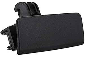 Globalflashdeal Glove Box Handle, Black Glove Box Front Lid Handle Catch New And Genuine for Fiat Grande Punto 735426145