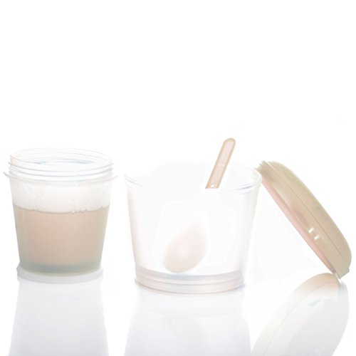 Müslibecher-2-go Müsli Reise Becher mit isoliertem Milchkühlfach & Löffel 2-go für unterwegs - 3