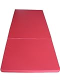 Weichbodenmatte Klappmatte 3 x klappbar Blau, Rot, Gelb - 
