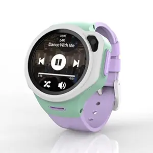 WatchOut Wearables Next-Gen Kids Smartwatch with 4G Video Call, Music, Games, Anti-Theft and Parental Control (Lavender Purple), Fits All