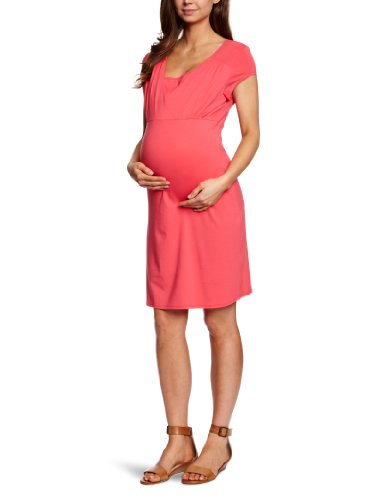 Noppies Nursing Short Sleeve Ramira Jersey Women's Dress Coral XX-Large