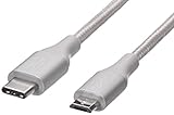 Diseño reversible: inserta fácilmente el conector de tipo C en cualquier dispositivo habilitado para ello (no importa qué lado esté hacia arriba); el puerto USB de tipo C es la mitad de ancho y un tercio de alto que un conector USB-A estándar, y ligeramente más grande que los puertos Lightning o micro-USB)