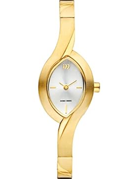 Danish Design Damen-Armbanduhr Analog Titan Gold DZ120486