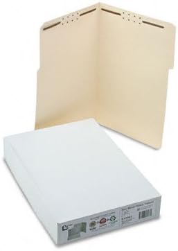 SJ Paper 1/3 Cut Reinforced Folders w/ Fasteners (SJ Paper)
