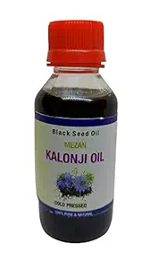 Mezan Black Seed Kalonji Oil, 100% Pure Cold Pressed Hair Oil