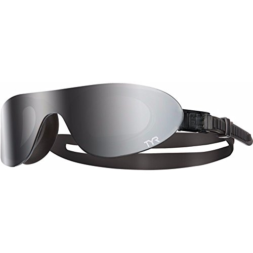TYR Swimshades Miroir Gafas de Natación, Unisex niños, Amarillo (Fume), Talla Única