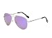 Produktbild Tukistore Klassische Kinder Aviator Sonnenbrille Reflektierende Metallrahmen Brillen für Mädchen und Jungen Alter 5-12