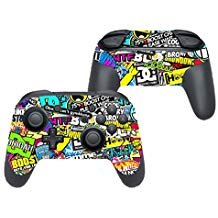 Preisvergleich Produktbild FOTTCZ Schutzfolie für Switch Pro Controller Graffiti