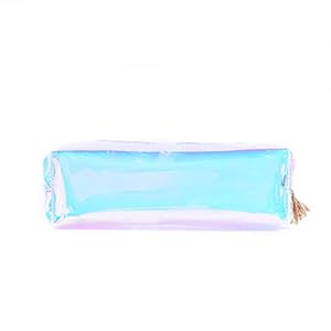 Naisidier Estuche Transparente Multicolor Caja de Lápiz Pencil Case Funda de Lápices Regalo Estuche Escolar para Escolar Papelería Escuela