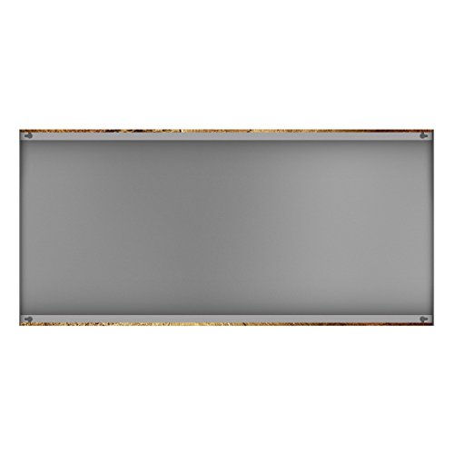 Apalis 108795 Magnettafel Natural Love Memoboard Design Quer Metall Magnet Pinnwand Motiv Wand Stahl Küche Büro, 37 x 78 cm - 4