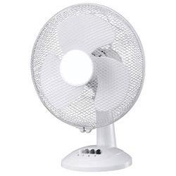 Compact 2 Speed 9" Oscillating Desk Fan by Elpine