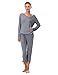 Produktbild Raikou Damen Jersey Freizeitanzug/Schlafanzug 36/38Grau