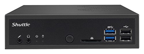 Shuttle XPC slim PC-System d1150ep 3.5 GHz G4560 PC-Größe 1,3l schwarz Mini PC - 4