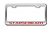 Produktbild Starscream Chrome License Plate Frame Tag Red