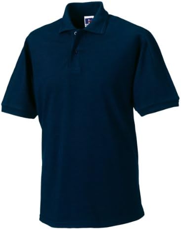 Russell hard polo navy 4XL