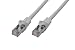 Produktbild PC-Kabelwelt 5 m Netzwerk Ethernet Kabel Patch CAT 7 Kat 7 Gigabit (RJ45 Stecker) 5m PIMF FTP / STP Halogenfrei grau