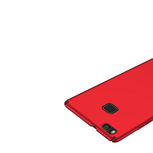 EIISION Huawei P9 Lite Funda Ultra ligero Suave mate sedoso pintura PC Funda protectora de tel fono rojo reviews EIISION Huawei P9 Lite Funda Ultra ligero Suave mate sedoso pintura PC Funda protectora de tel fono rojo