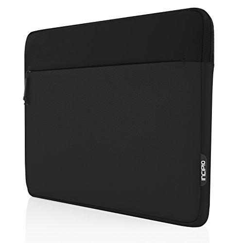 Incipio Truman Sleeve für Apple 12,9″ iPad Pro – gepolsterte Schutztasche [Nylon | Große Außentasche für Zubehör wie z.B. Apple Pencil, Visitenkarten oder Kabel] – IPD-292-BLK - 2