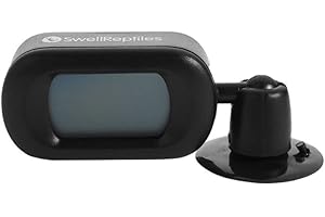 Swell Reptiles Digital Rotating Thermo-Hygrometer for Measuring Temperature and Humidity