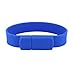 Produktbild USB 3.0 Memory Armband Silikon Farben für Männer Jungen Jungen Jungen Flash Memory Sehr Cool Father of Fashion 32G Blau