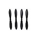 Produktbild Prevently Quick-Release Faltpropeller für SG800 Drone Quadcopter, 4pcs ABS Blades Propeller Ersatzteile Zubehör Fliegen Paddel Propeller