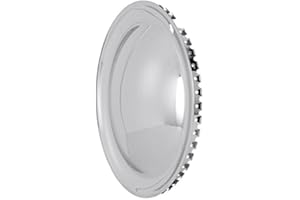 HANSEN STYLING PARTS universell passendes Enjoliveur Set (2 pièces) 13 "– Moon Caps Lot de 2 enjoliveurs Enjoliveur mooncap Moon Casquette Set