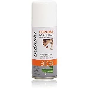 Babaria Aloe Vera Shaving Foam Travel Size 100ml