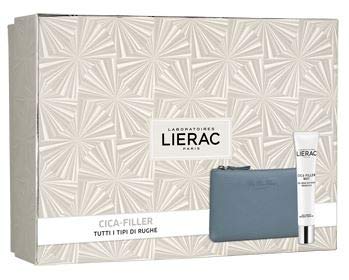 Lierac Cica-Filler Gel Crema + Estuche + Funda de piel Rue des Fleurs