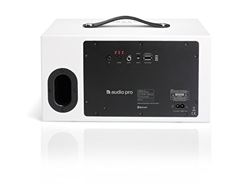 Audio Pro Addon T10 Bluetooth Stereo-Lautsprecher (2. Generation, EchtholzgehÃ¤use) WeiÃŸ