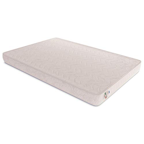 Baldiflex Matelas 80x190 cm Easy, Épaisseur 15 cm, Mousse, Hypoallérgenique, Respirante, Revêtement Coton Orthopédique