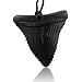 Produktbild Black Shark Tooth Silicone Teething Necklace for Teething Babies and Kids | Gender Neutral Baby Chew Necklace | Sensory Teether Pendant