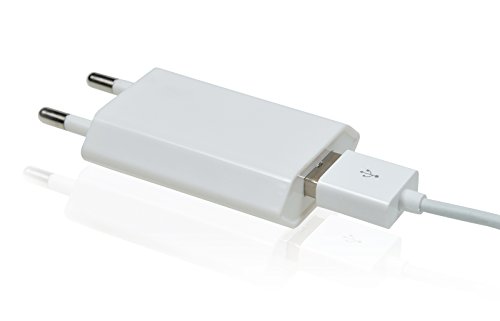 iProtect 4 in 1 KFZ Set in weiß mit 2x Micro USB 2.0 Datenkabel u Netzteil u KFZ Adapter Autoladegerät für MEDION LIFETAB S10334 MD98811 - 6