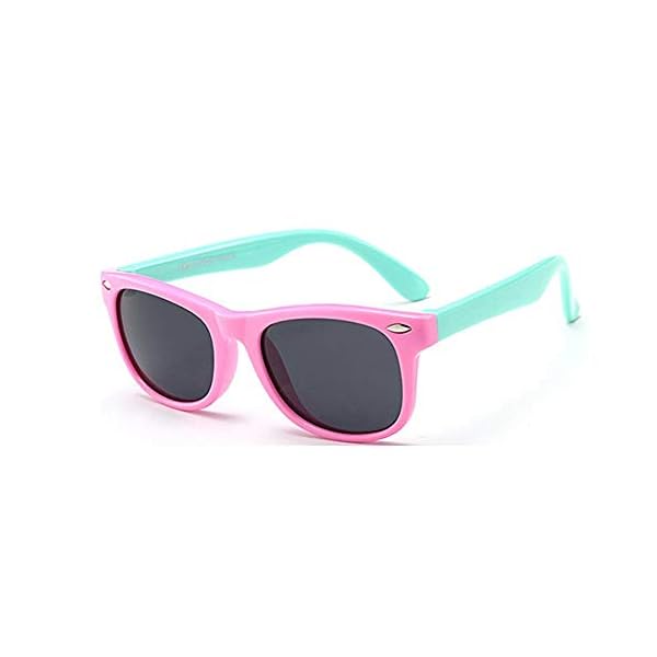 €12.98 FOURCHEN Occhiali da sole polarizzati per bambini TPEE flessibile in  gomma per le ragazze da 3 a 10 anni - bikewebshop.it