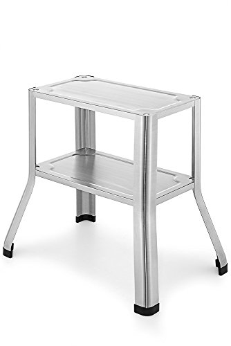 WMF LONO Family Grill Standfuß, passend für WMF LONO Family Grill, witterungsbeständig, cromargan matt/silber