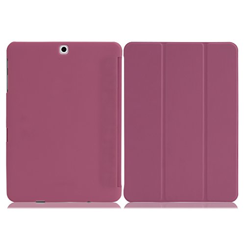 MoKo Samsung Galaxy Tab S2 9.7 Hülle – Ultra Slim PU Leder Tasche Schutzhülle Schale Smart Case Cover mit Auto Sleep/Wake up Funktion und Standfunktion für Galaxy Tab S2 9.7″ Tablet-PC, Violett - 2