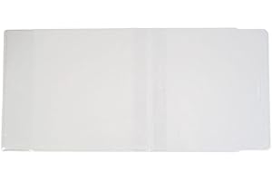 CARE4BOOKS 3 x PAPERBACK BOOK COVERS 228mm clear plastic reusable!