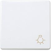 CABLEPELADO Push button with light engraving Simon 27 Play | With quick locking system | 27151-65 | Intensity: 10 A | 250V |